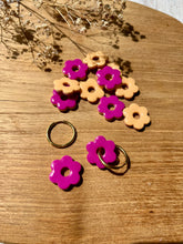 Charger l'image dans la galerie, Petite Daisy réversible - Pêche et Fuchsia