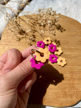 Charger l'image dans la galerie, Petite Daisy réversible - Pêche et Fuchsia