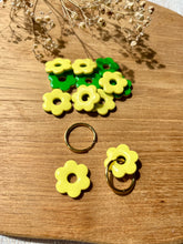 Charger l'image dans la galerie, Petite Daisy réversible - Jaune clair et vert