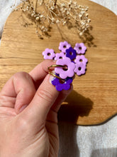Charger l'image dans la galerie, Petite Daisy réversible - Rose clair et violet pailleté