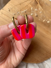 Charger l'image dans la galerie, Nicole rayé rouge et rose - Pièce unique
