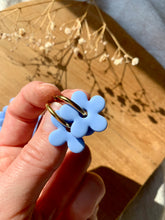Charger l'image dans la galerie, Lily bleu réversible (mat/métallique)
