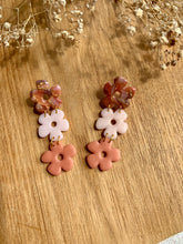 Charger l'image dans la galerie, Boucles d'oreilles "Trio de June" cuivré
